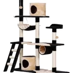 Arranhador Para Gatos Casinhas e Rede